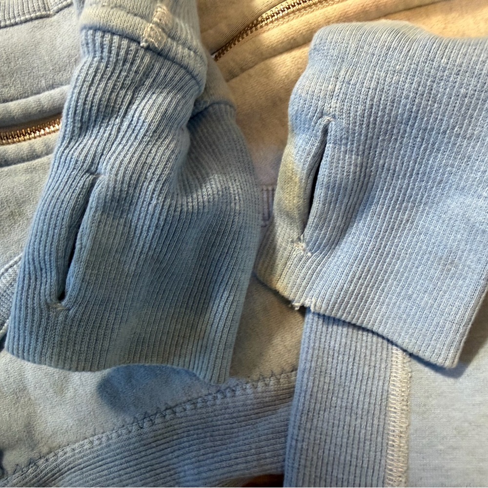 Lululemon Athletica Blue ombré Gradient dip dye Hoodie - Picture 3 of 6